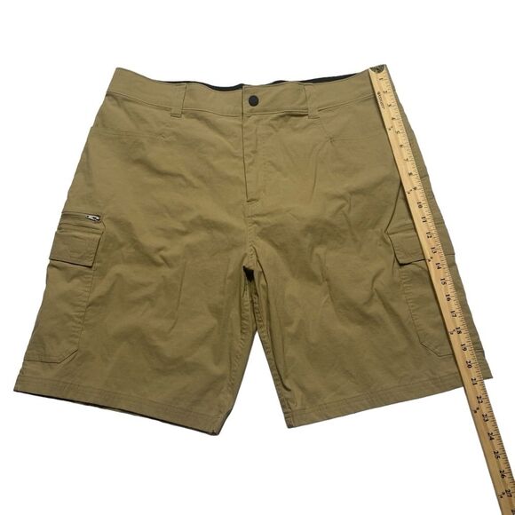 Orvis Nylon Spandex Cargo Shorts Khaki Men’s Sz 38 - Picture 11 of 16